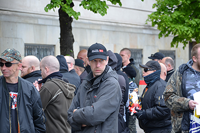 Nynazister på Christiansborgs Slotsplads